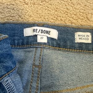 Re/Done Blue Women Jeans